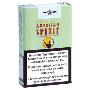 Natural American Spirit Vert sans additifs