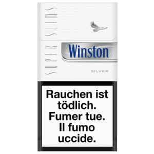 Winston Superslims Silver